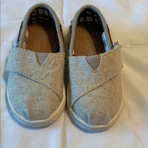 Never Worn Tiny Toms Baby/Toddler Shoes